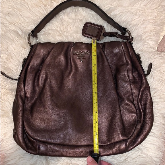 Prada leather shoulder bag - Picture 6 of 9